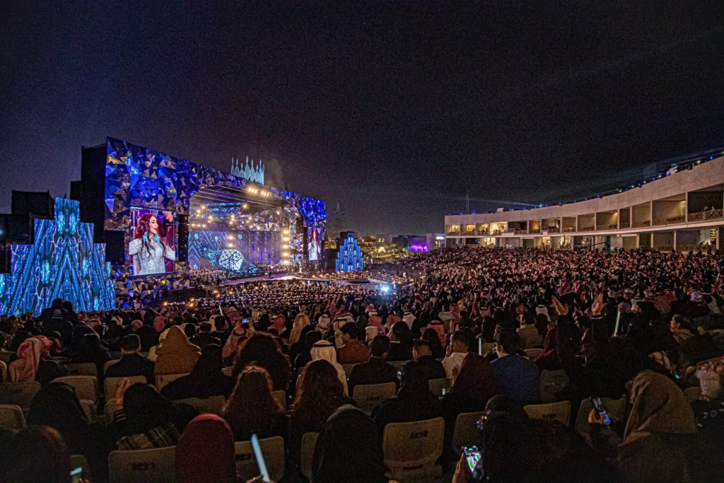 الحفلات الغنائية في السعودية