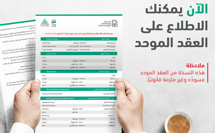 شرح نظام عقد الإيجار الإلكتروني الموحد