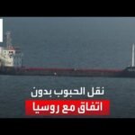 كيف وصلت أول سفينة أوكرانية محملة بالحبوب إلى تركيا؟