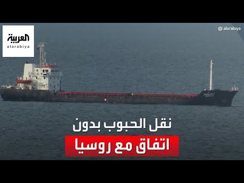 كيف وصلت أول سفينة أوكرانية محملة بالحبوب إلى تركيا؟