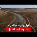 أغنام ترعى في أحد أكبر سدود تركيا المائية!