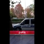 مشاهد من موقع الانفجار قرب مقر وزارة الداخلية التركية