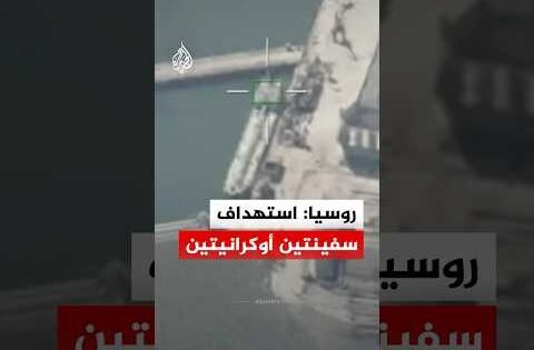 وزارة الدفاع الروسية: استهداف سفينة شحن وناقلة نفط أوكرانيتين